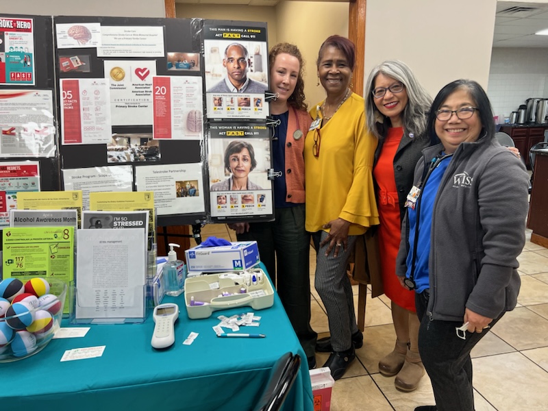Weiss at the 48th Ward Older Person Resource Fair
